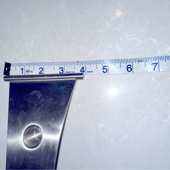 PartyLite Studio Taper Holder Brushed Stainless Steel Holds 5 Candles P7719 - Picture 5 of 5